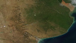 MODIS-NASA - Río de la Plata