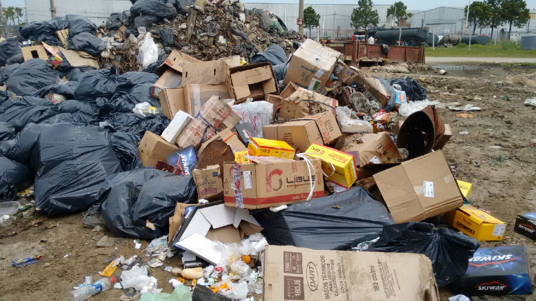 Actualmente, los residuos que genera el astillero Río Santiago tienen disposición final en relleno sanitario